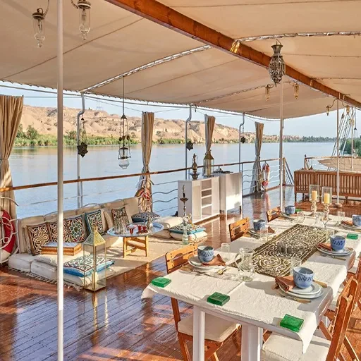Lazuli Luxor Dahabiya — круиз по Нилу на 5 дней : Луксор–Асуан