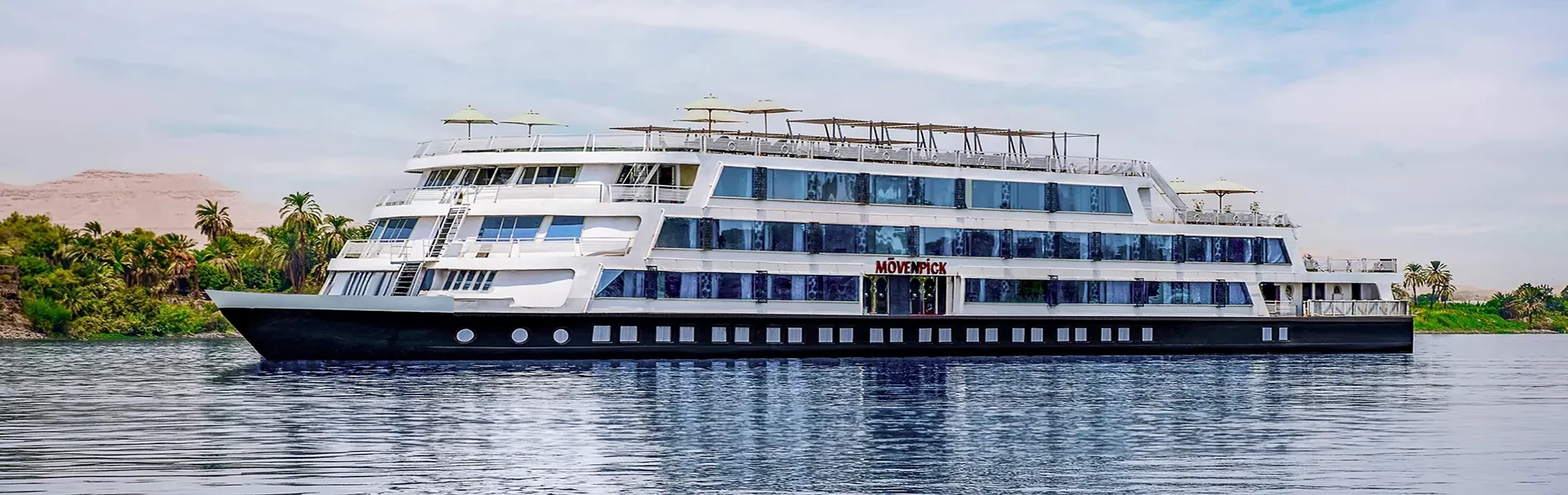 Mövenpick MS Darakum — круиз по Нилу на 8 дней из Луксор с возвращением через Асуан
