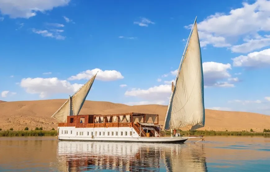 Royal Cleopatra Dahabiya — круиз по Нилу на 5 дней : Луксор–Асуан