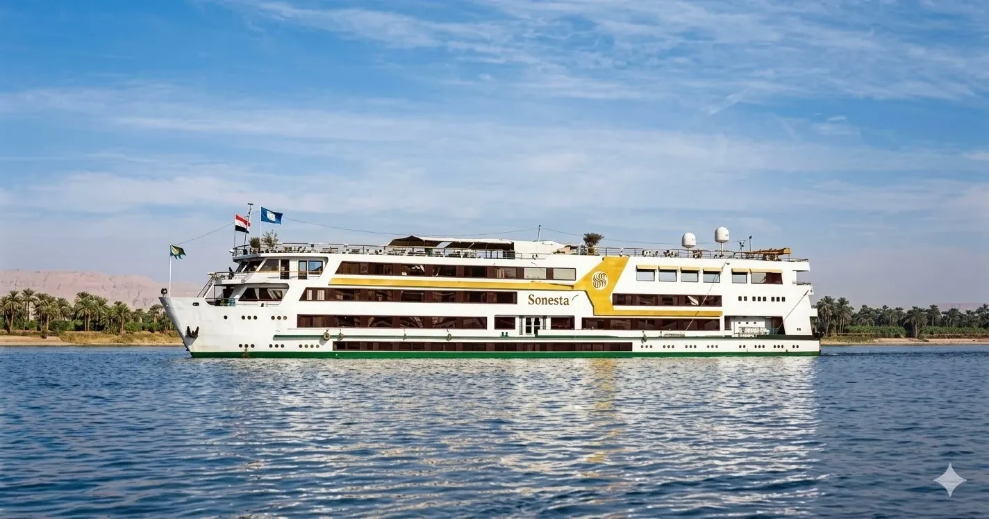 Sonesta Nile Goddess Cruise — круиз по Нилу на 4 дня : Асуан–Луксор
